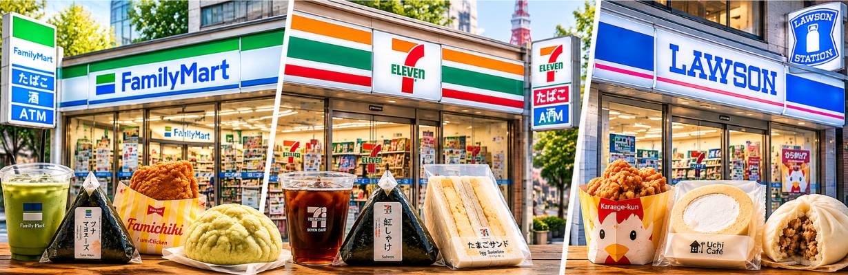 Lojas de conveniência no Japão: o que comprar e como funcionam os konbinis?