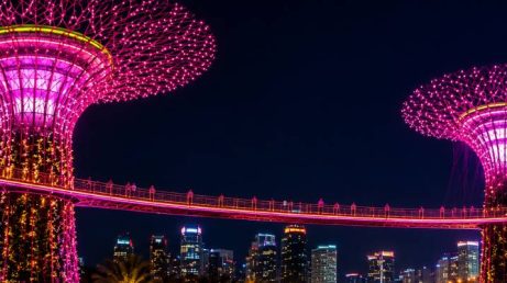 Instalado no Singapura Shopping, o novo espaço oferece acesso gratuito ao parque e cobra ingresso apenas para a passarela suspensa.