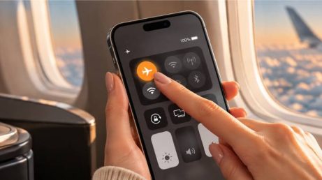 Por que é preciso colocar o celular no modo avião durante o voo?