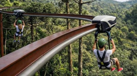 Serra Gaúcha terá tirolesa motorizada de quase 700 metros com percurso cheio de curvas
