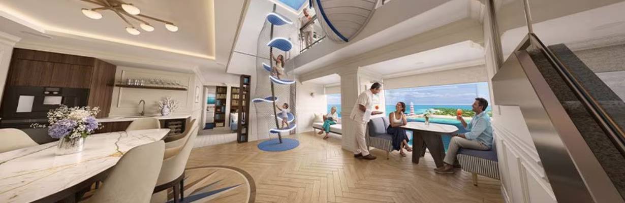 MSC terá vila de luxo exclusiva em novo navio com estreia prevista para 2027