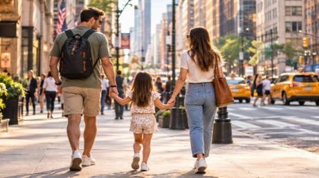 Confira sugestões de bairros e hotéis para se hospedar com crianças em Nova York, considerando localização, conforto e facilidades para famílias.